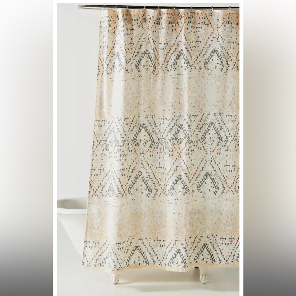 Anthropologie Lorin Shower Curtain